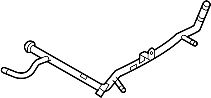 Engine Coolant Crossover Pipe 06A-121-065-CA - View 6