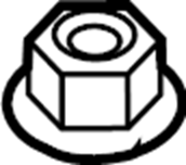 Outer Tie Rod Lock Nut WHT-005-538 - View 9