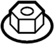 Outer Tie Rod Lock Nut WHT-005-538 - View 10