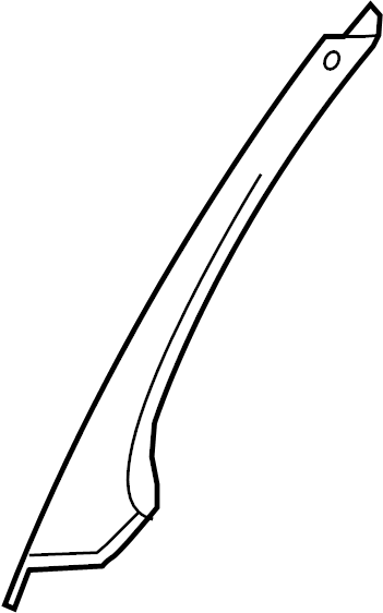 Windshield Pillar Trim 5K0-867-234-C-BR2 - View 7