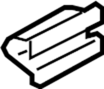 Lower Trim Panel Retainer Clip 3C8-867-190 - View 13