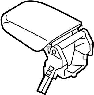 Armrest 5G0-864-207-F-CMR