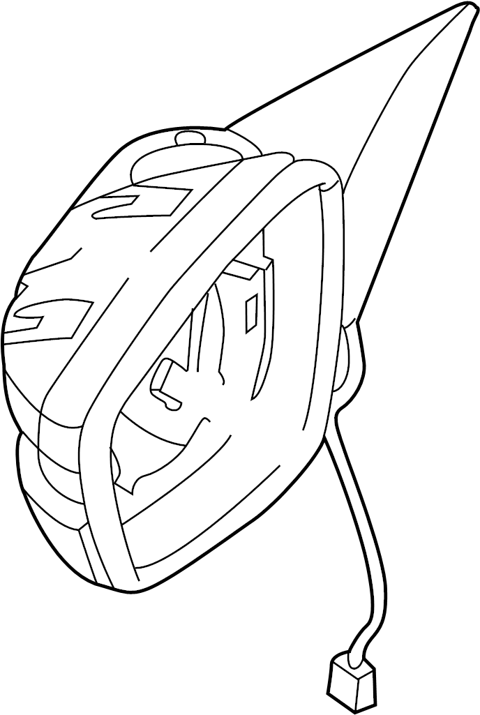 Mirror Housing 5C1-857-508-AE-9B9 - View 7