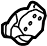 Height Adjuster 1J0-881-054-D - View 17