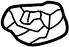 Rear Floor Pan Retainer 5Q0-803-274-B