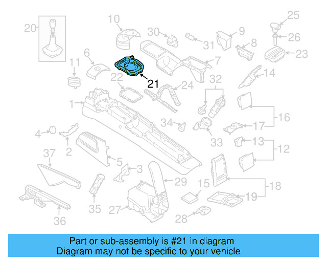 Shift Boot 1C0-711-113-R-THT