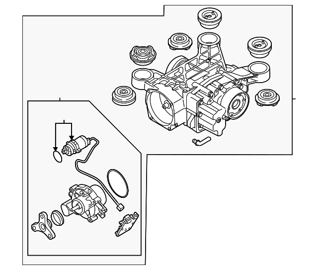 Differential 0AY-525-010-AE