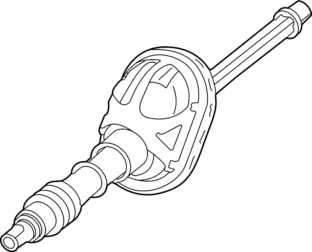 Intermediate Shaft 1EB-419-753-J - View 2