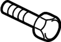 Stub Axle Bolt WHT-003-853 - View 4