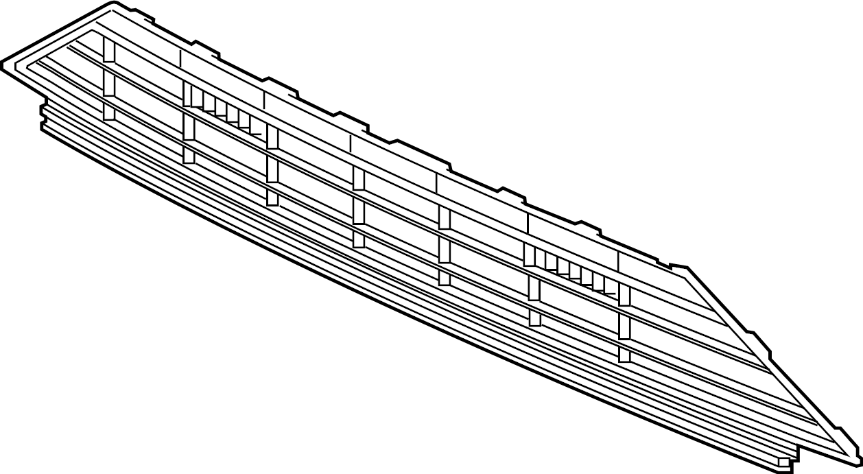 Lower Grille 5NN-853-677-J-041 - View 2