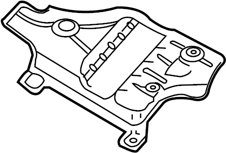 Heat Shield 7P0-825-681-B - View 2