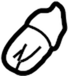 Hood Stop Buffer 357-827-500-A - View 6