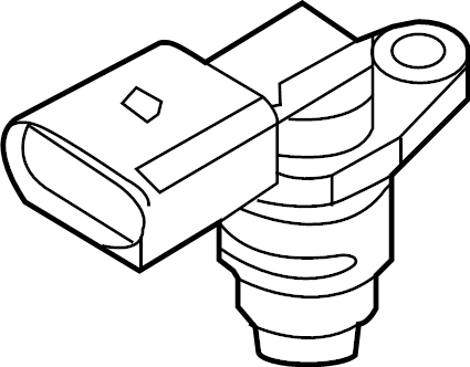 Engine Camshaft Position Sensor 06Q-907-601 - View 4