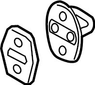 Door Lock Striker Plate 3C0-837-767-A - View 36