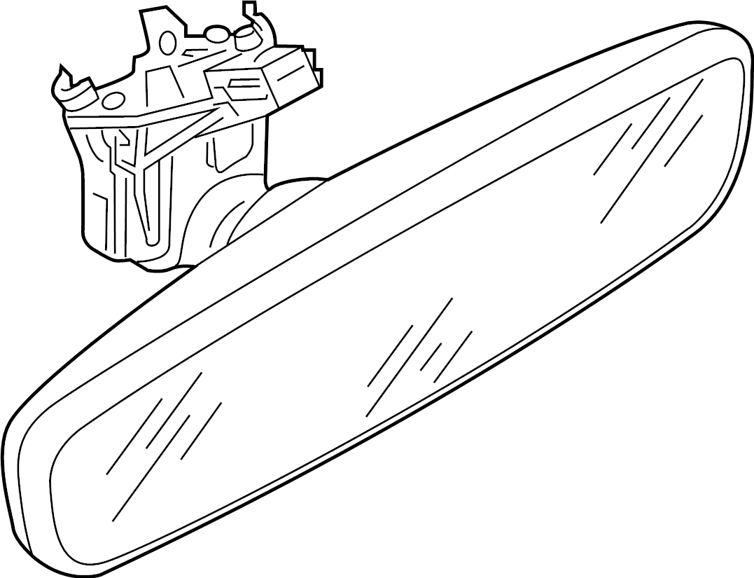 Mirror Inside 3G0-857-511-AD-9B9 - View 2