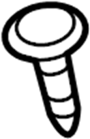 Bumper Cover Screw WHT-000-036 - View 5