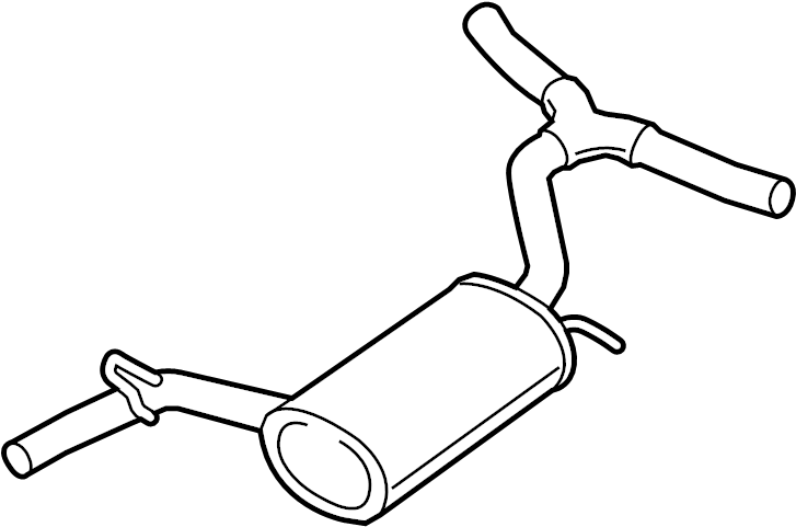 Muffler & Pipe 561-253-409-B - View 3