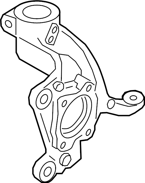 Steering Knuckle 3QF-407-256-E