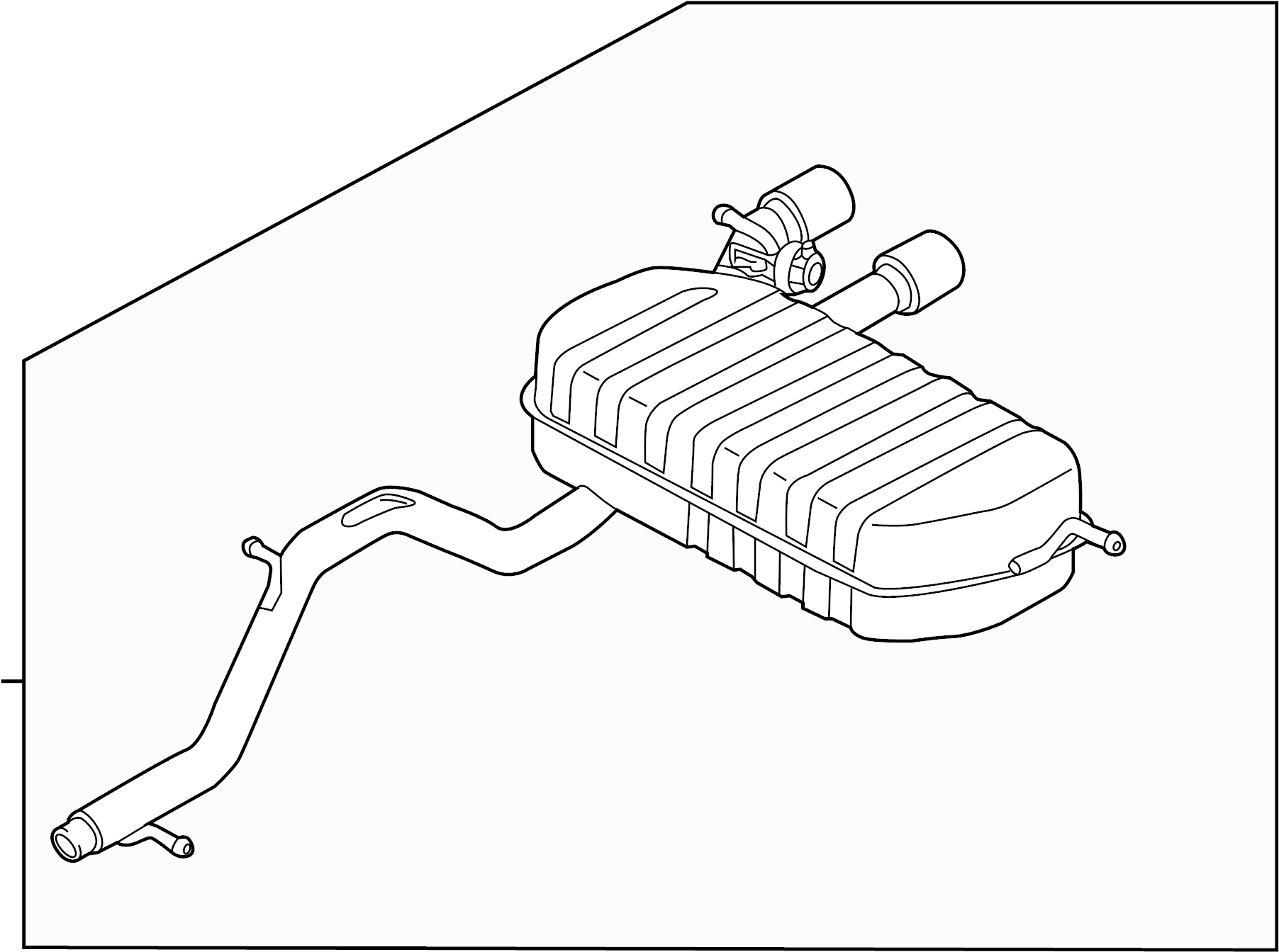 Muffler & Pipe 5K6-253-181-BT