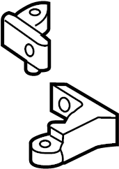 Upper Hinge 8X0-831-403-E - View 4