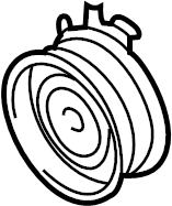 Engine Timing Belt Tensioner Pulley 06B-109-243-F - View 2