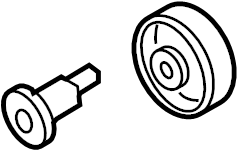 Engine Timing Belt Tensioner Pulley 06B-109-243-F - View 4