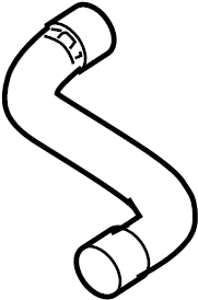 Upper Hose 1K0-122-101-DK - View 5