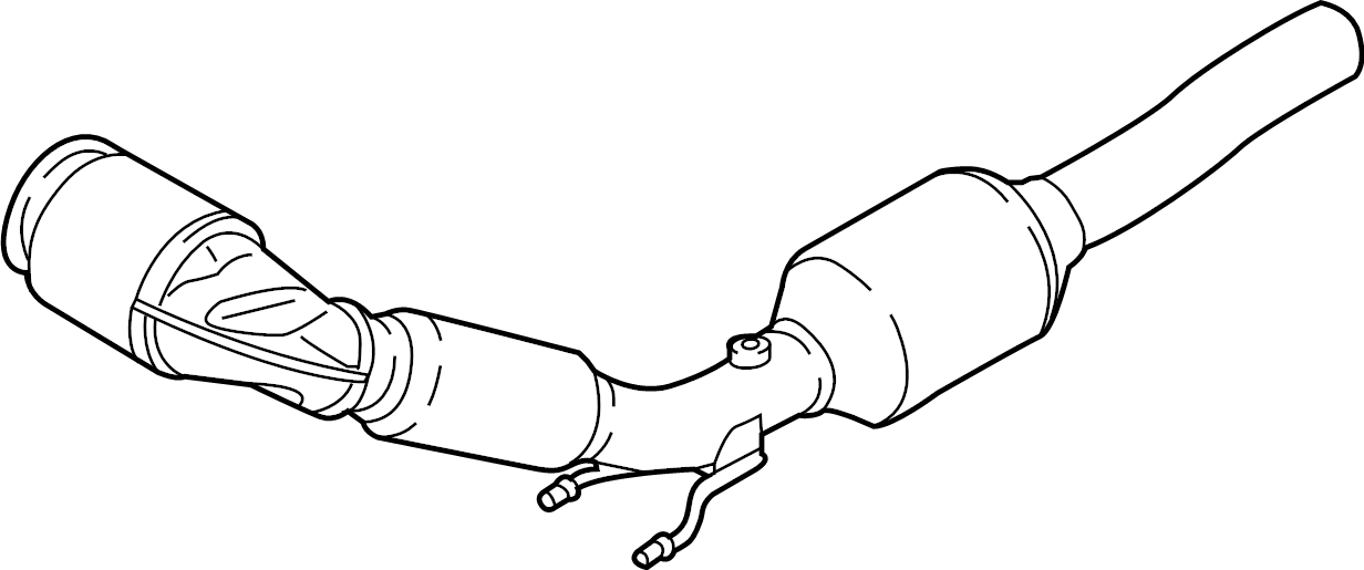 Catalytic Converter 561-254-501 - View 2