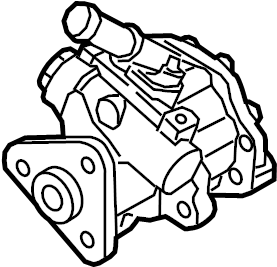 Power Steering Pump 7L8-422-154-J - View 2