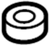 Upper Seat Spacer 1J0-412-311-A - View 4