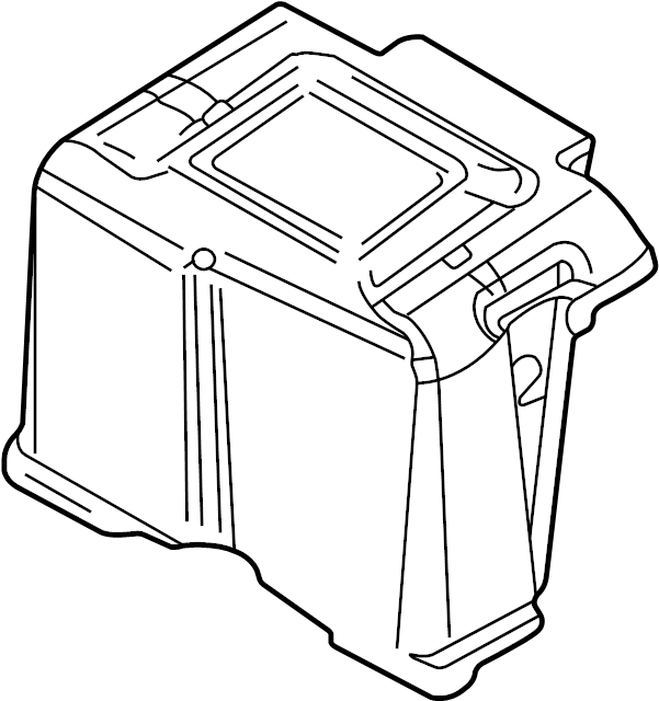 Battery Cover 1J0-915-435-J - View 2