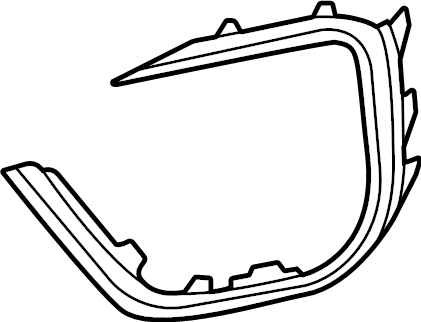 Outer Molding 3CN-853-711-2ZZ - View 4