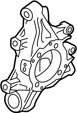 Knuckle 7P0-505-435-B - View 3