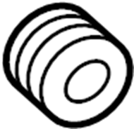 Washer Reservoir Seal 3C0-955-489-A - View 2