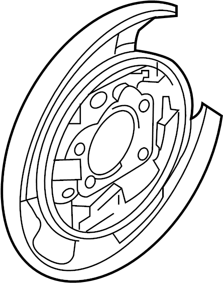 Backing Plate 6N0-609-425-B