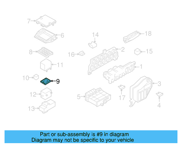 Accessory Power Relay 191-927-841 - View 8