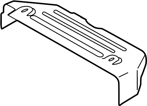 Heat Deflector 021-253-037-E - View 2