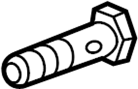 Engine Coolant Pipe Bolt 06A-145-541-J - View 10