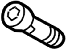 Engine Coolant Pipe Bolt 06A-145-541-J - View 3