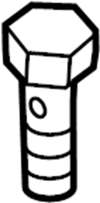 Engine Coolant Pipe Bolt 06A-145-541-J - View 5