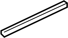 Sunroof Opening Trim 1K9-898-925-A - View 8