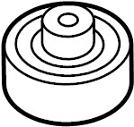 Control Arm Rear Bushing 81A-407-183 - View 2