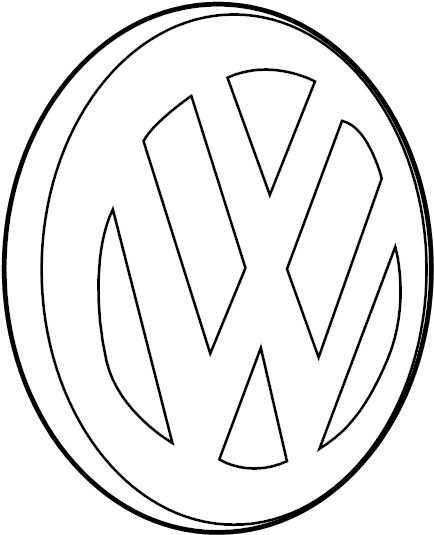 Deck Lid Emblem 1J5-853-601-C-739