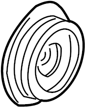 Engine Crankshaft Pulley 022-105-243-A