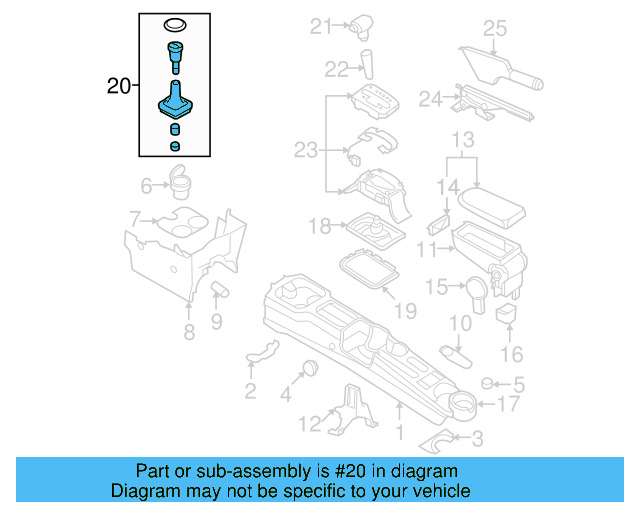 Shift Boot 1C0-711-113-AE-THP - View 14
