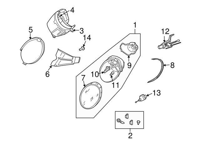 O'head Lamp Bulb N-017-753-10 - View 48