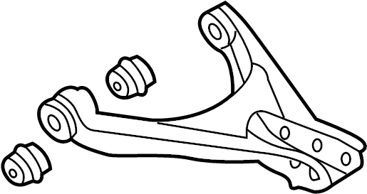 Lower Control Arm 4B0-505-311 - View 2
