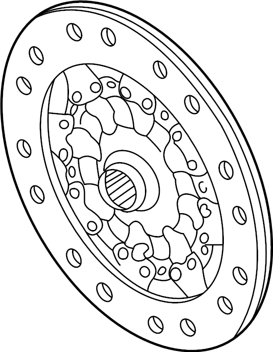 Transmission Clutch Friction Plate 038-141-032-E