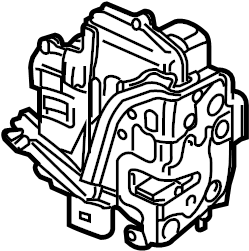Lock Actuator 1P1-837-015-A