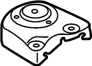 Strut Support 5Q0-809-121-B - View 5